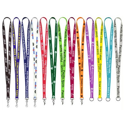 3/4" Polyester Lanyard